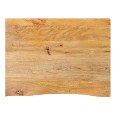 vidaXL Table Top Live Edge Replacement Board Dining Table Top Solid Wood Mango