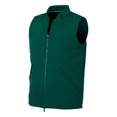 (M, Collegiate Green) adidas Golf Mens Ultimate FrostGuard Water Repellent Vest Gilet