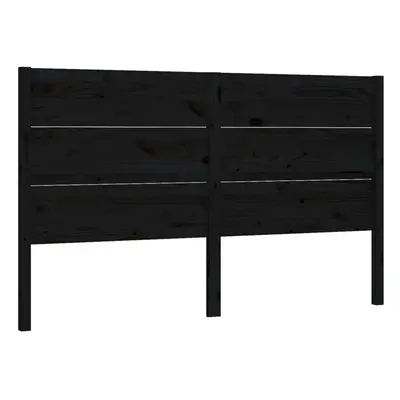 (black, x x cm) vidaXL Headboard Bedroom Bed Headboard Decorative Bed Header Solid Wood Pine