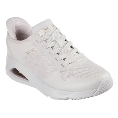 (8 UK, Off White) Skechers Womens/Ladies Tres-Air Uno Easy Steppers Trainers