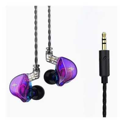 (Purple, Standard) In-Ear Earphones 1D Hi-Fi Bass Earbuds Deep Bass Stereo Monitor Headphones Sp