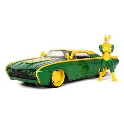 Jada Marvel Loki Ford Thunderbird 1:24