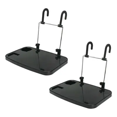 2X Folding Car Computer Desk Work Table in Car Laptop Stand Food Tray Drink Holder