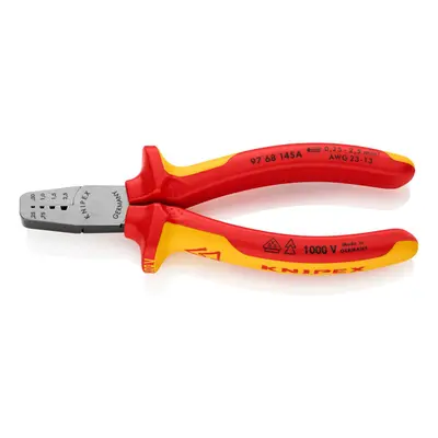 KNIPEX Tools Crimping Pliers for End Ferrules 1000V Insulated 9768145A