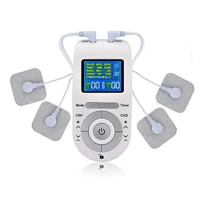 TENS?& EMS Massage Device with TENS Modes-Therapy Massager for Pain Muscle Back Neck Stress Scia