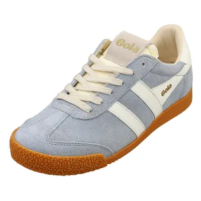 (8) Gola Elan Womens Fashion Trainers in Air White