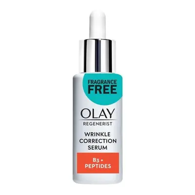 Olay Wrinkle Correction Serum with Vitamin B3+ Collagen Peptides, 1.3 fl oz