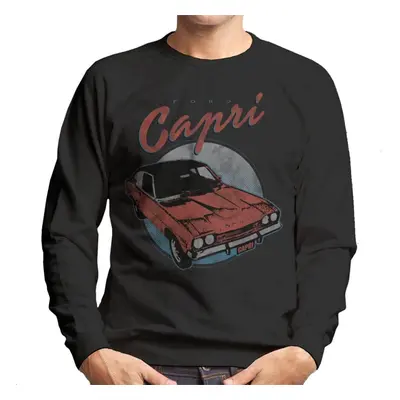 (XL) Ford Red Capri Men's Sweatshirt