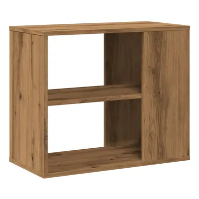 (artisan oak) vidaXL Side Cabinet Storage Unit Side Table Hall Sofa Table Engineered Wood