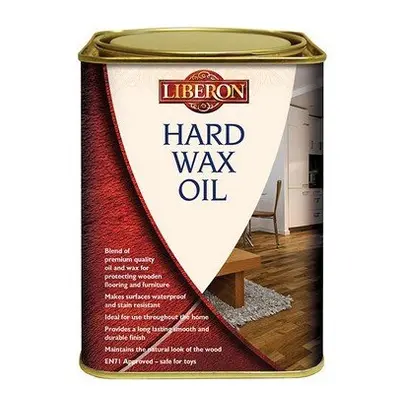 Liberon Hard Wax Oil Clear Matt Litre