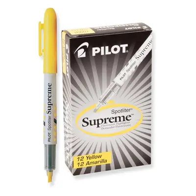 Pilot Liquid-ink Highlighter Chisel Point 1DZ Yellow Ink