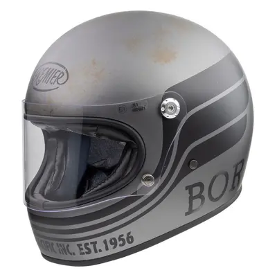 (XL) Premier Trophy BTR Full Face Helmet Gunmetal