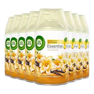 Air Wick Freshmatic Max Refill Colours of Nature White Vanilla Bean ml Pack of Eight