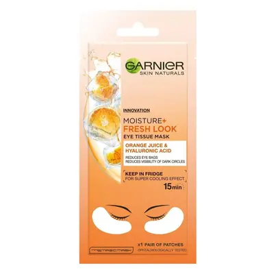 Garnier Moisture Fresh Look Eye Mask Pair Orange