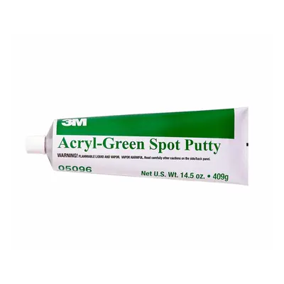 3M Green Acryl Spot Putty 409g Tube Stopper Body Filler