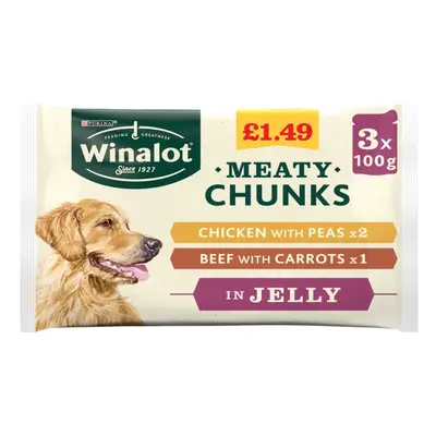 Winalot Pouches Chunks In Jelly 300g (Pack of 12)