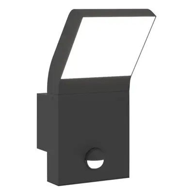 (black, pcs/with sensor) vidaXL Outdoor LED Wall Lights Wall Lamps Wall Lantern Die-cast Alumini