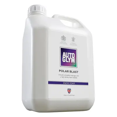 Autoglym Polar Blast, 2.5L - Thick Snow Foam Pre-Wash pH Neutral Car Cleaner, White