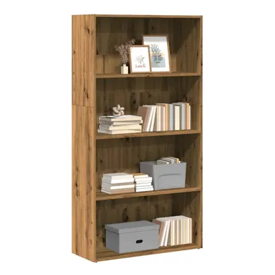 vidaXL Bookcase Artisian Oak 80x30x152 cm Engineered Wood