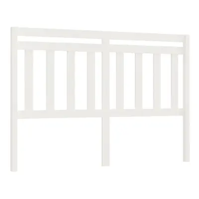 (white, x x cm) vidaXL Bed Headboard Home Bedroom Decorative Bed Header Panel Solid Wood Pine