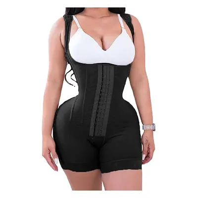 (Black, Small) Shapewear for Women Tummy Control Fajas Colombianas Bodysuit Post Surgery Compres