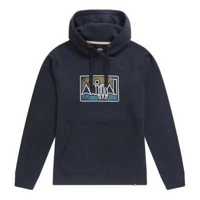 (XS, Dark Blue) Animal Mens River Organic Hoodie