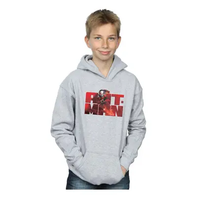 (12-13 Years, Sports Grey) Marvel Boys Ant-Man Running Hoodie