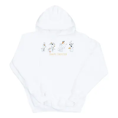 (7-8 Years, White) Disney Boys Frozen Olaf Shape-Shifter Hoodie