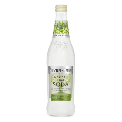 FEVER-TREE Mexican Lime Soda 500ml (Pack of 8)