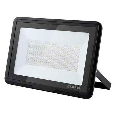 Outdoor Led Floodlight, 200w 25000lm Outdoor Led Spotlight, 6000k Led Outdoor Floodlight, Ip66 W