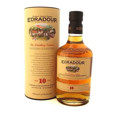 Edradour Year Old Single Malt Whisky 70cl