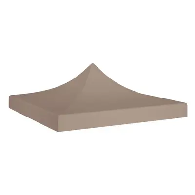 vidaXL Party Tent Roof Taupe g/mÂ² Replacement Canopy Gazebo Top Cover