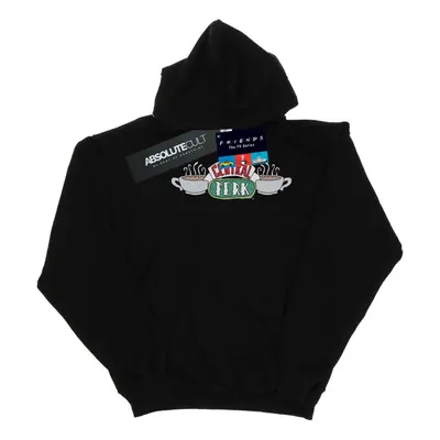 (M, Black) Friends Womens/Ladies Central Perk Sketch Hoodie