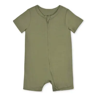 Gerber Unisex Baby Buttery Soft Short Sleeve Romper with Viscose Made