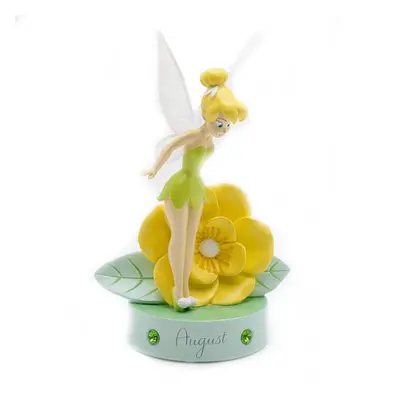 Disney Tinkerbell Resin Birthday Figure with Birthstone - August