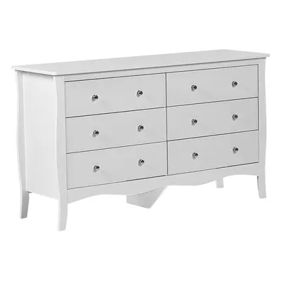 6 Drawer Chest White WINCHESTER