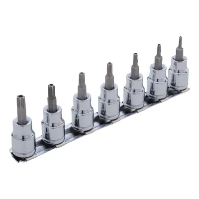 BlueSpot PCE 3/8" Security Torx Bit Set (T10-T40)