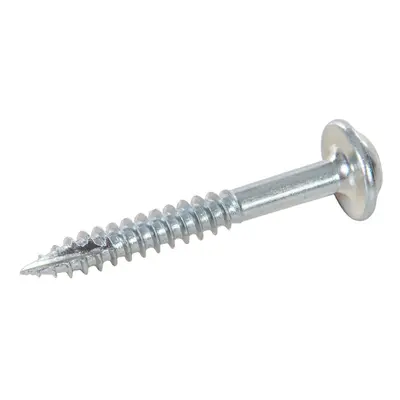 Zinc Pocket-Hole Screws Washer Head Fine P/HF x 1-1/4" 500pk