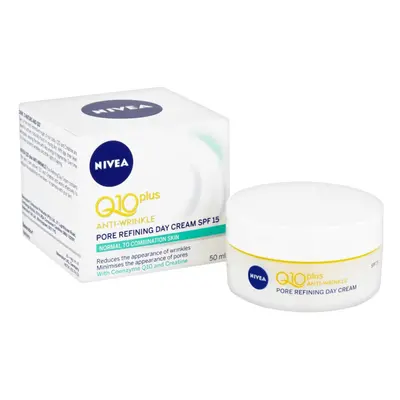 Nivea Q10 Plus Anti-Wrinkle Pore Refining Face Day Cream SPF - ml