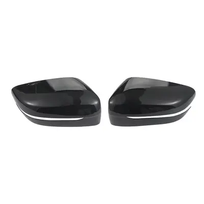 Gloss Black Car Rearview Mirror Cover Side Mirror Cap For Series G20 G21 G28 2020