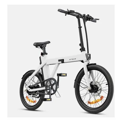 (White) ENGWE P20 20'' Electric Bicycle, 250W 36V 9.6Ah