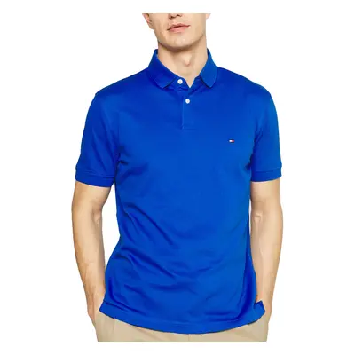 (Blue, S) Tommy Hilfiger Mens Polo Shirts1985 Golf T Shirts