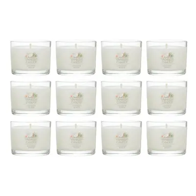 Yankee Candle Signature Votive Mini Candle Jar Coconut Beach Scent Natural Soy Wax Blend Candle 