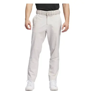 (34/34, Aluminium) adidas Golf Mens Fall Weight Durable Water Repellent Fleece Lined Trousers