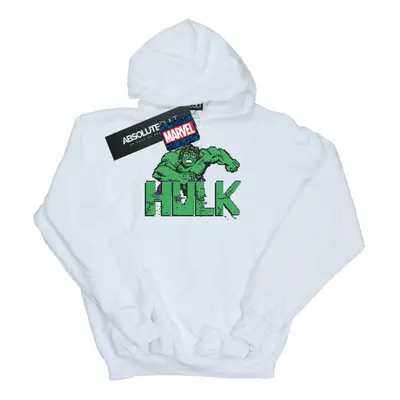 (XXL, White) Marvel Mens Hulk Pixelated Hoodie