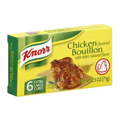 KNORR BOUILLON CUBE CHKN 6PC-2.3 OZ -Pack of