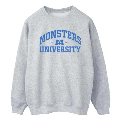 (M, Sports Grey) Disney Mens Monsters University Logo Sweatshirt