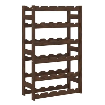 (brown, bottle) vidaXL Wine Rack Wine Shelf Bottle Holder Wine Drinking Rack Solid Wood Pine