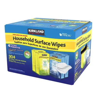 Kirkland Signature Household Surface Wipes, Pack