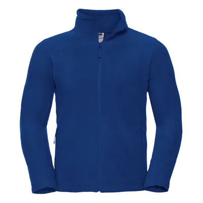 (3XL, Bright Royal) Russell Mens Full Zip Outdoor Fleece Jacket